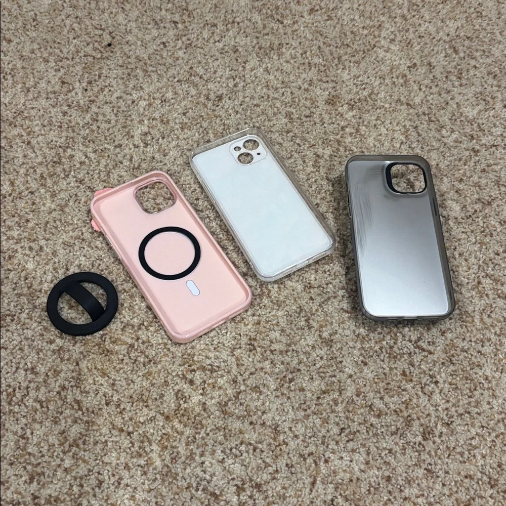 iPhone 15 plus phone cases x3
